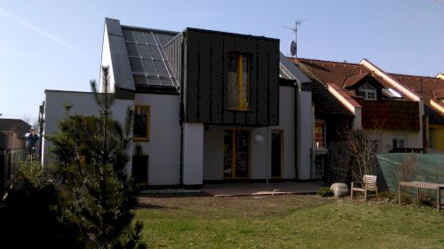 Poruba - falcovaná krytina a fasáda